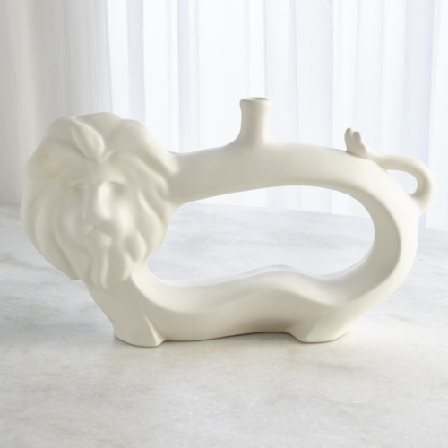 Lion Vase